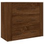 Hohes Sideboard aus braunem Eichensperrholz von vidaXL, Sideboards - Ref: Foro24-3185398, Preis: 148,49 €, Rabatt: %