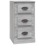 Aparadores 3 piezas madera contrachapada gris Sonoma de vidaXL, Aparadores - Ref: Foro24-3185237, Precio: 218,60 €, Descuento: %