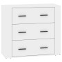 Sideboards 3 Einheiten aus glänzend weißem Sperrholz von vidaXL, Sideboards - Ref: Foro24-3185401, Preis: 279,69 €, Rabatt: %