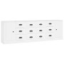 Aparadores 3 piezas madera contrachapada blanco de vidaXL, Aparadores - Ref: Foro24-3185287, Precio: 294,72 €, Descuento: %