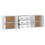 Sideboards 3 Stück weißes Sperrholz von vidaXL, Sideboards - Ref: Foro24-3185399, Preis: 273,35 €, Rabatt: %