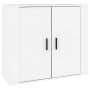 Aparadores 3 piezas madera contrachapada blanco de vidaXL, Aparadores - Ref: Foro24-3185399, Precio: 271,52 €, Descuento: %