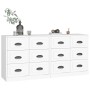 Sideboards 2 Stück weißes Sperrholz von vidaXL, Sideboards - Ref: Foro24-3185279, Preis: 192,18 €, Rabatt: %