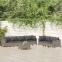 8-teiliges Gartenmöbel-Set und graue synthetische Rattankissen von vidaXL, Gartensets - Ref: Foro24-3187267, Preis: 589,66 €,...