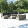 9-piece garden furniture set and gray synthetic rattan cushions by vidaXL, Garden sets - Ref: Foro24-3187254, Price: 727,29 €...