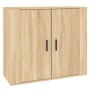 Sideboards 3 pieces sonoma oak plywood by vidaXL, Sideboards - Ref: Foro24-3185402, Price: 246,01 €, Discount: %