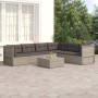 6-piece garden furniture set and gray synthetic rattan cushions by vidaXL, Garden sets - Ref: Foro24-3187202, Price: 514,20 €...