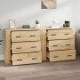 Sideboards 2 pieces sonoma oak plywood by vidaXL, Sideboards - Ref: Foro24-3185410, Price: 201,99 €, Discount: %