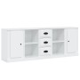 Aparadores 3 uds madera contrachapada blanco brillo de vidaXL, Aparadores - Ref: Foro24-3185257, Precio: 172,39 €, Descuento: %