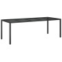 Set de comedor jardín 11 pzas con cojines ratán sintético negro de vidaXL, Conjuntos de jardín - Ref: Foro24-3187323, Precio:...