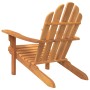 Garden chairs 2 pcs Adirondack solid teak wood 77x91x95 cm by vidaXL, Garden chairs - Ref: Foro24-3154927, Price: 292,66 €, D...