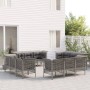 Garden furniture set 12 pieces gray synthetic rattan cushions by vidaXL, Garden sets - Ref: Foro24-3187483, Price: 641,60 €, ...