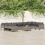 11-piece garden furniture set and gray synthetic rattan cushions by vidaXL, Garden sets - Ref: Foro24-3187307, Price: 728,02 ...