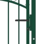 Garden gate with upper arch green steel 100x200 cm by vidaXL, garden gates - Ref: Foro24-146367, Price: 214,98 €, Discount: %