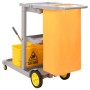 Cleaning cart with polypropylene mop bucket by vidaXL, Maintenance carts and caddies - Ref: Foro24-3186935, Price: 222,79 €, ...