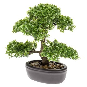 Emerald Mini Kunstbonsai Ficus grün 32 cm 420002 von Emerald, Künstliche Flora - Ref: Foro24-414503, Preis: 52,56 €, Rabatt: %