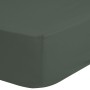 HIP Fitted sheet dark olive green 180x200 cm by HIP, Bed sheets - Ref: Foro24-438194, Price: 40,99 €, Discount: %