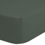 HIP Fitted sheet dark olive green 100x200 cm by HIP, Bed sheets - Ref: Foro24-438196, Price: 25,07 €, Discount: %