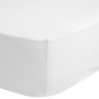 Good Morning White Jersey Fitted Sheet 70x140/150 cm by Good Morning, Bed sheets - Ref: Foro24-438198, Price: 15,56 €, Discou...