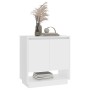 Aparador de madera contrachapada blanco 70x41x75 cm de vidaXL, Aparadores - Ref: Foro24-809539, Precio: 68,26 €, Descuento: %