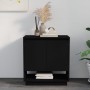 Black plywood sideboard 70x41x75 cm by vidaXL, Sideboards - Ref: Foro24-809540, Price: 68,26 €, Discount: %