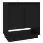 Aparador de madera contrachapada negro 70x41x75 cm de vidaXL, Aparadores - Ref: Foro24-809540, Precio: 68,26 €, Descuento: %