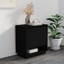 Black plywood sideboard 70x41x75 cm by vidaXL, Sideboards - Ref: Foro24-809540, Price: 68,26 €, Discount: %