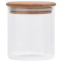 Storage jars with bamboo lids 10 units 600 ml by vidaXL, Cookie Jars - Ref: Foro24-150695, Price: 52,62 €, Discount: %