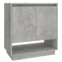 Aparador de madera contrachapada gris hormigón 70x41x75 cm de vidaXL, Aparadores - Ref: Foro24-809543, Precio: 80,32 €, Descu...