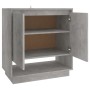 Aparador de madera contrachapada gris hormigón 70x41x75 cm de vidaXL, Aparadores - Ref: Foro24-809543, Precio: 80,32 €, Descu...