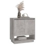 Aparador de madera contrachapada gris hormigón 70x41x75 cm de vidaXL, Aparadores - Ref: Foro24-809543, Precio: 80,32 €, Descu...