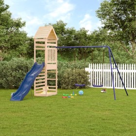 Solid pine wood outdoor playground by vidaXL, Swings and play structures - Ref: Foro24-3156931, Price: 367,99 €, Discount: %