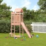 Children's playground with Douglas fir wooden climbing wall by vidaXL, Swings and play structures - Ref: Foro24-3156941, Pric...