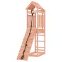 Children's playground with Douglas fir wooden climbing wall by vidaXL, Swings and play structures - Ref: Foro24-3156941, Pric...