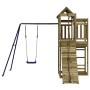 Spielplatz im Freien aus imprägniertem Kiefernholz von vidaXL, Schaukeln und Spielgeräte - Ref: Foro24-3156879, Preis: 467,05...