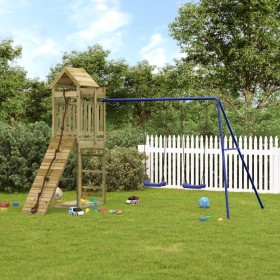 Impregnated pine wood outdoor playground by vidaXL, Swings and play structures - Ref: Foro24-3156948, Price: 372,99 €, Discou...