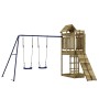 Spielplatz im Freien imprägniertes Kiefernholz von vidaXL, Schaukeln und Spielgeräte - Ref: Foro24-3156882, Preis: 480,99 €, ...