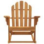 Rocking chair garden 2 units Adirondack solid teak 79x100x103cm by vidaXL, Garden chairs - Ref: Foro24-3154928, Price: 338,99...