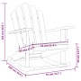 Rocking chair garden 2 units Adirondack solid teak 79x100x103cm by vidaXL, Garden chairs - Ref: Foro24-3154928, Price: 338,99...