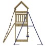 Spielplatz im Freien aus imprägniertem Kiefernholz von vidaXL, Schaukeln und Spielgeräte - Ref: Foro24-3156903, Preis: 353,82...