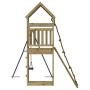 Spielplatz im Freien aus imprägniertem Kiefernholz von vidaXL, Schaukeln und Spielgeräte - Ref: Foro24-3156903, Preis: 353,82...