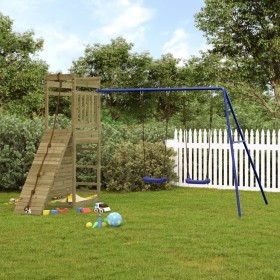 Spielplatz im Freien aus imprägniertem Kiefernholz von vidaXL, Schaukeln und Spielgeräte - Ref: Foro24-3157002, Preis: 372,99...