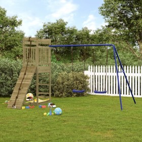 Spielplatz im Freien aus imprägniertem Kiefernholz von vidaXL, Schaukeln und Spielgeräte - Ref: Foro24-3157032, Preis: 334,99...