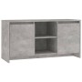 Mueble de TV madera contrachapada gris hormigón 102x37,5x52,5cm de vidaXL, Muebles TV - Ref: Foro24-809795, Precio: 66,99 €, ...