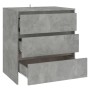 Aparador de madera contrachapada gris hormigón 70x41x75 cm de vidaXL, Aparadores - Ref: Foro24-809750, Precio: 84,07 €, Descu...