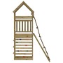 Playground with pine impregnated wood climbing wall by vidaXL, Swings and play structures - Ref: Foro24-3156921, Price: 283,9...