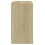 Aparador de madera contrachapada roble Sonoma 70x41x75 cm de vidaXL, Aparadores - Ref: Foro24-809767, Precio: 86,99 €, Descue...