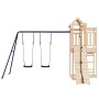 Spielplatz im Freien aus massivem Zirbenholz von vidaXL, Schaukeln und Spielgeräte - Ref: Foro24-3156880, Preis: 434,31 €, Ra...