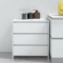 White plywood sideboard 70x41x75 cm by vidaXL, Sideboards - Ref: Foro24-809746, Price: 83,72 €, Discount: %