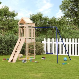 Solid pine wood outdoor playground by vidaXL, Swings and play structures - Ref: Foro24-3156943, Price: 324,99 €, Discount: %